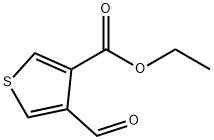 Ethyl 4-forMylthiophene-3-carboxylate Struktur