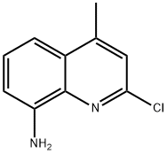 2-Chloro-4-Methylquinolin-8-aMine Struktur