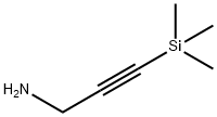 2-Propyn-1-amine, 3-(trimethylsilyl)- Struktur