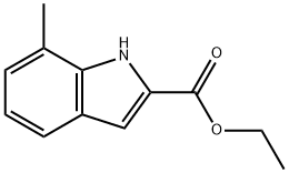 ethyl 7-Methyl-1H-indole-2-carboxylate Struktur