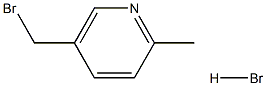 5-(BroMoMethyl)-2-Methylpyridine hydrobroMide Struktur