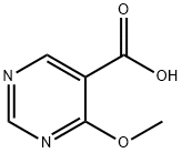 4-MethoxypyriMidine-5-carboxylic Acid Struktur