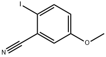 2-Iodo-5-Methoxybenzonitrile Struktur