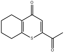 Benzo[b]thiophen-4(5H)-one, 2-acetyl-6,7-dihydro- Struktur