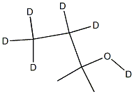 1,1-DiMethyl-1-propanol-d6 Struktur