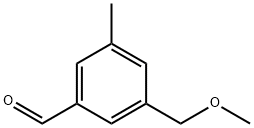 3-(MethoxyMethyl)-5-Methylbenzaldehyde Struktur