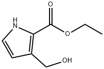 Ethyl 3-(hydroxyMethyl)-1H-pyrrole-2-carboxylate Struktur