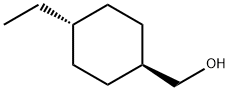 trans-4-Ethylcyclohexanemethanol Struktur