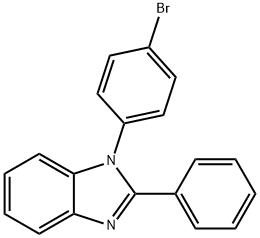 1H-BenziMidazole, 1-(4-broMophenyl)-2-phenyl Structure