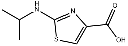 2-[(1-Methylethyl)aMino]-4-thiazolecarboxylic acid Struktur