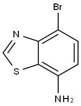 4-BroMobenzo[d]thiazol-7-aMine Struktur