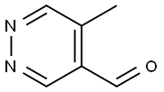 5-Methylpyridazine-4-carbaldehyde Struktur