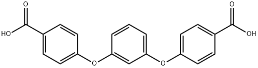 1,3-bis(4'-carboxyphenoxy)benzene Struktur