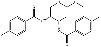 Methyl 2-Deoxy-D-erythro-pentopyranoside Bis(4-Methylbenzoate) (Decitabine IMpurity) Struktur