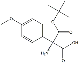 N-BOC-S-4-甲氧基苯甘氨酸, 78306-98-6, 結(jié)構(gòu)式