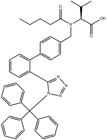 Trityl Valsartan Struktur