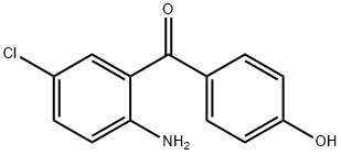 2-AMino-5-chloro-4'-hydroxybenzophenone Struktur