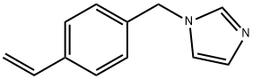 1-[(4-ethenylphenyl)Methyl]-1H-IMidazole Struktur