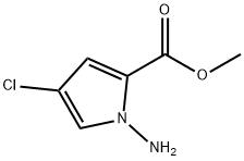 Methyl 1-aMino-4-chloro-1H-pyrrole-2-carboxylate Struktur