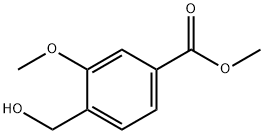 Benzoic acid, 4-(hydroxyMethyl)-3-Methoxy-, Methyl ester Struktur