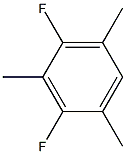 2,4-Difluoro-1,3,5-triMethylbenzene Struktur