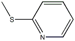 2-Methylthiopyridine Struktur