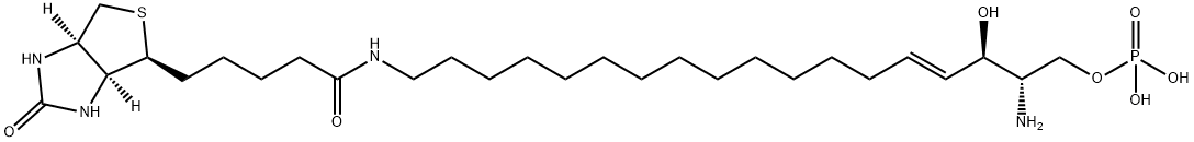 Sphingosine 1-phosphate Biotin Struktur