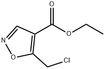 5-ChloroMethyl-isoxazole-4-carboxylic acid ethyl ester Struktur