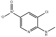 3-Chloro-N-Methyl-5-nitropyridin-2-aMine Struktur