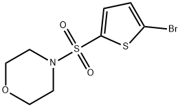 4-(5-BroMo-thiophene-2-sulfonyl)-Morpholine Struktur