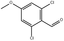 2,6-Dichloro-4-Methoxybenzaldehyde Struktur