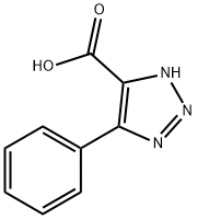 5-Phenyl-1H-1,2,3-triazole-4-carboxylic acid Struktur