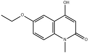 6-Ethoxy-4-hydroxy-1-Methylquinolin-2(1H)-one Structure