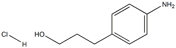 3-(4-AMinophenyl)propan-1-ol hydrochloride Struktur