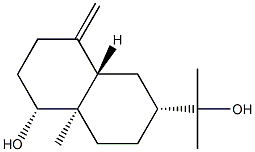 1β-Hydroxy-β-eudesMol Struktur