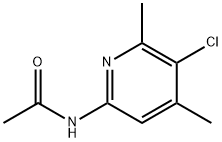 N-(5-Chloro-4,6-diMethylpyridin-2-yl)acetaMide Struktur