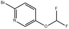 2-broMo-5-(difluoroMethoxy)pyridine Struktur