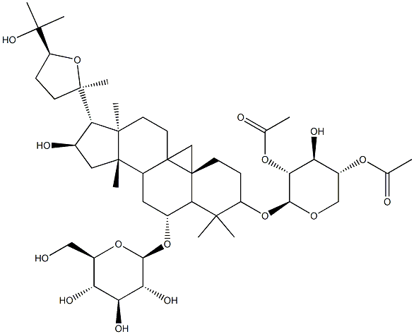 Isoastragaloside I Structure