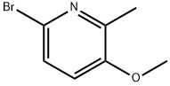 6-BroMo-3-Methoxy-2-Methylpyridine Struktur