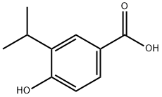 3-Tert-butyl-4-hydroxybenzoic acid Struktur