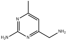 4-(AMinoMethyl)-6-MethylpyriMidin-2-aMine Struktur