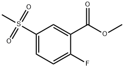 2-氟-5-(甲基磺?；?苯甲酸甲酯, 865663-98-5, 結(jié)構(gòu)式