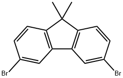 3,6-Dibromo-9,9-dimethylfluorene Structure