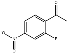 2'-Fluoro-4'-nitroacetophenone Struktur