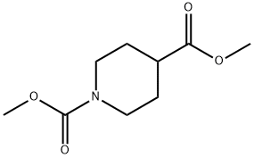 DiMethyl piperidine-1,4-dicarboxylate Struktur