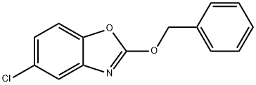 2-(Benzyloxy)-5-chlorobenzo[d]oxazole Struktur