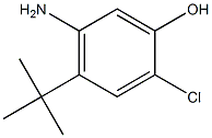 5-AMino-4-tert-butyl-2-chloro-phenol Struktur