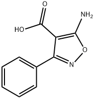 4-Isoxazolecarboxylicacid,5-amino-3-phenyl-(6CI,9CI) Struktur