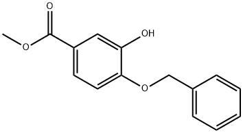 Methyl 4-(benzyloxy)-3-hydroxybenzoate Struktur