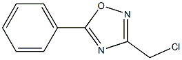 3-(chloroMethyl)-5-phenyl-1,2,4-oxadiazole Struktur